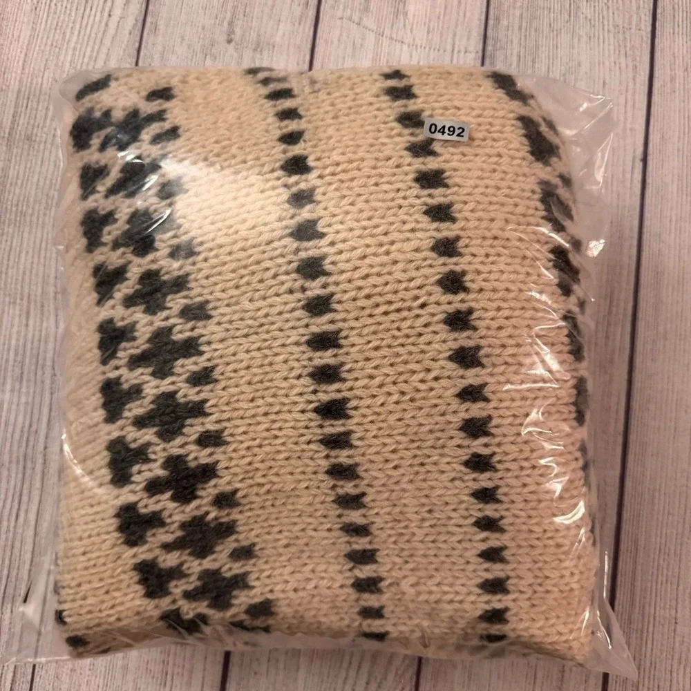 Vintage Pringle Of Scotland Women's L Shetland Wool Fair Isle Cardigan Sweater